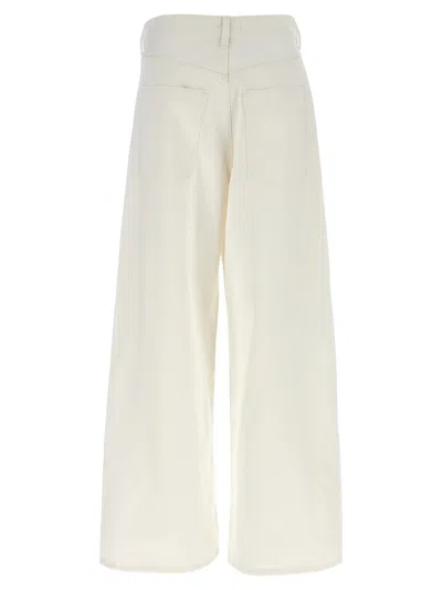 Agolde Vana Fold Jeans In White