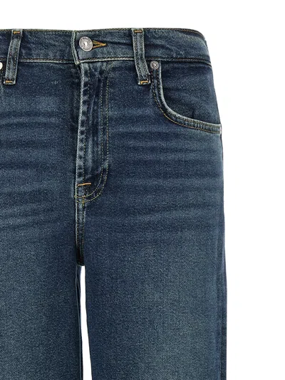 7 For All Mankind Faded Effect Cropped Jeans
