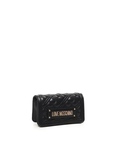 Love Moschino Wallet With Chain And Logo