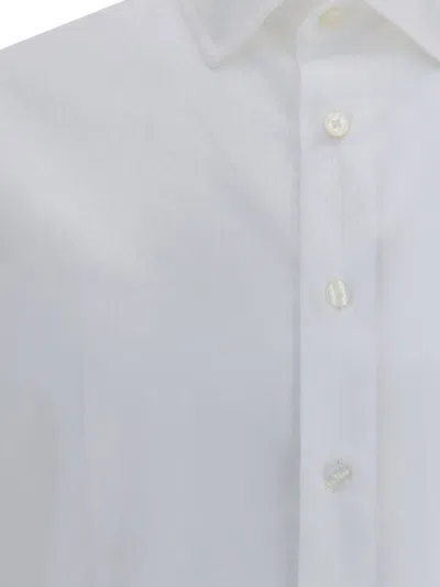 Etro Crisp White Long Sleeve Button-down Shirt In White