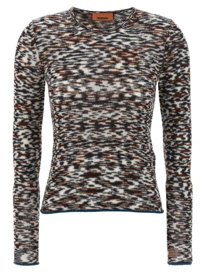 Missoni Cashmere Sweater Sweaters And Cardigans Multicolor In Black