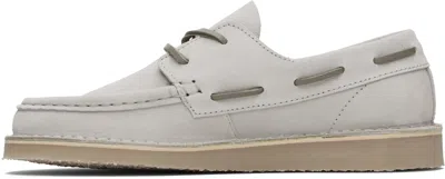 Fred Perry Meaden Suede Shoe Grey In Gray