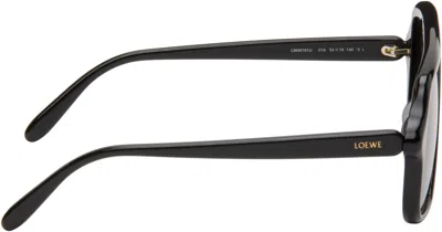 Loewe Black Aviator Slim Sunglasses