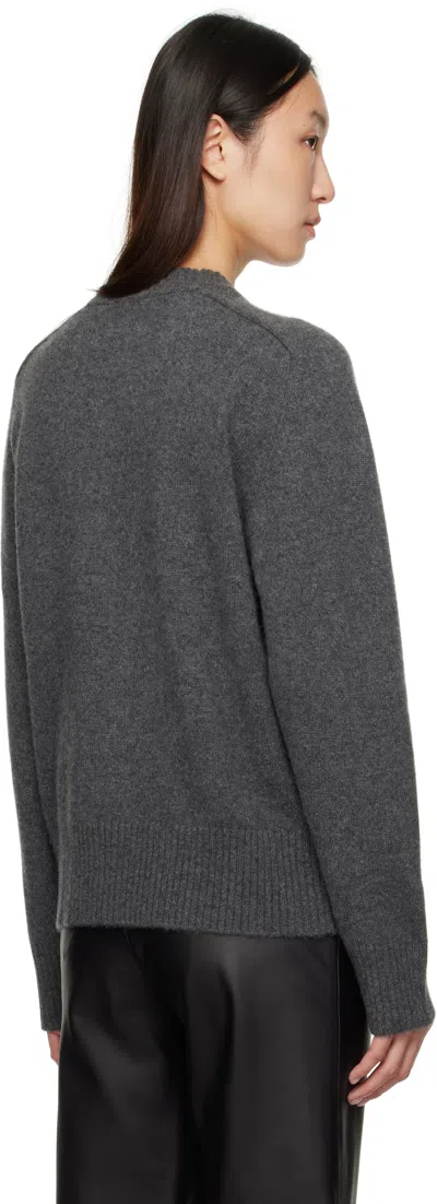 Loulou De Saison Baltra Cashmere Sweater In Gray
