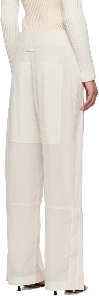 Jean Paul Gaultier Zipper Wide-leg Trousers