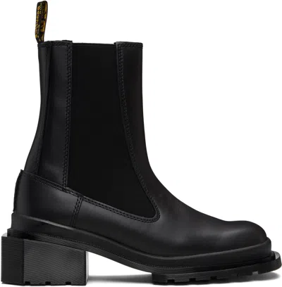 Dr. Martens' Black Maybole Square Toe Chelsea Boots