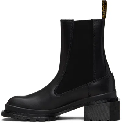 Dr. Martens' Black Maybole Square Toe Chelsea Boots