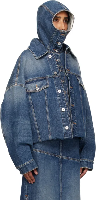 Jean Paul Gaultier Blue 'the Double' Denim Jacket