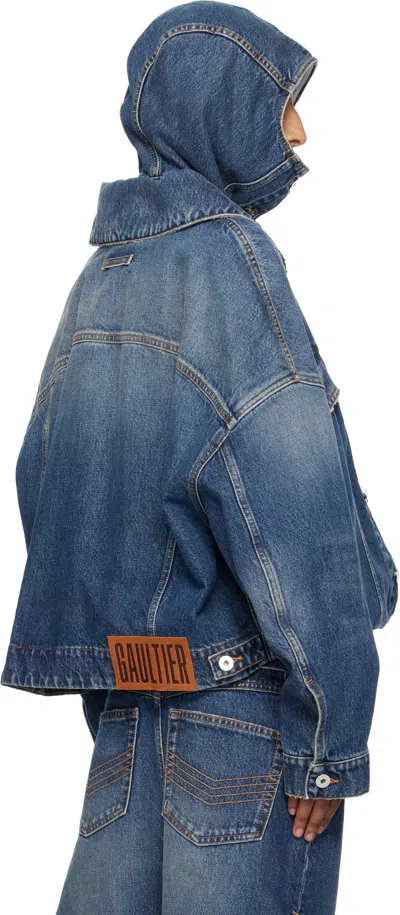 Jean Paul Gaultier Blue 'the Double' Denim Jacket
