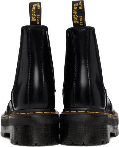 Dr. Martens 2976 Quad Platform Chelsea Boots In Leather In Multi