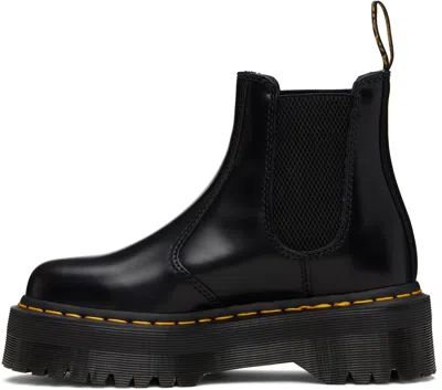 Dr. Martens 2976 Quad Platform Chelsea Boots In Leather In Multi