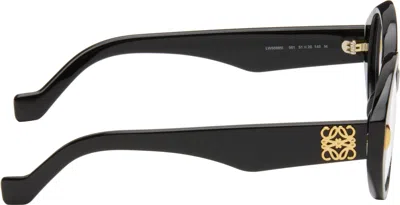 Loewe Black Anagram Oval Glasses