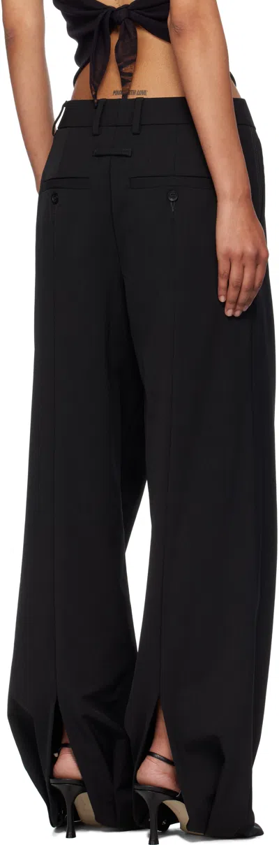 Jean Paul Gaultier Black 'the Stirrup' Trousers