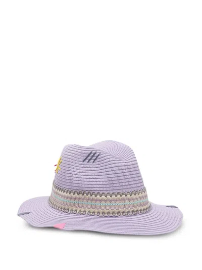 The Hat Gang Happy Embroidered Paper Hat
