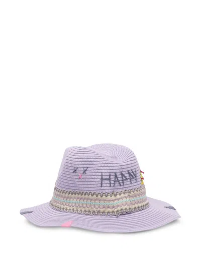 The Hat Gang Happy Embroidered Paper Hat