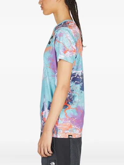 The North Face Crewneck T-shirt In Blue
