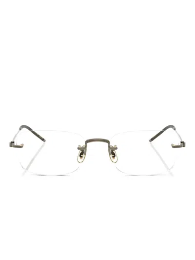 Oliver Peoples Tk-10 Rectangle-frame Glasses
