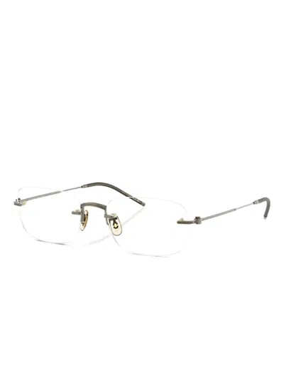 Oliver Peoples Tk-10 Rectangle-frame Glasses