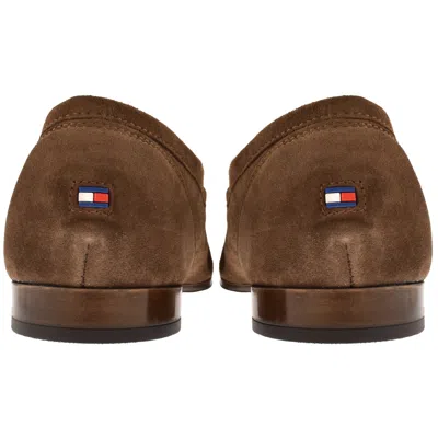 Tommy Hilfiger Suede Loafers Legacy Brown