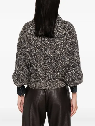 Brunello Cucinelli Twist-detail Cardigan