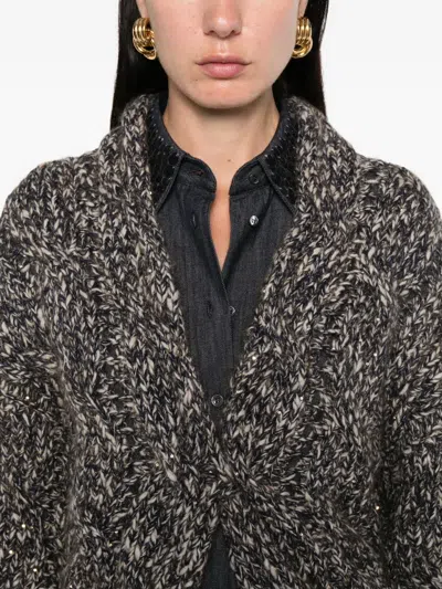 Brunello Cucinelli Twist-detail Cardigan