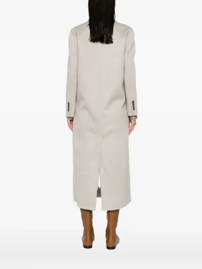 Brunello Cucinelli Double-breasted Cashmere Coat