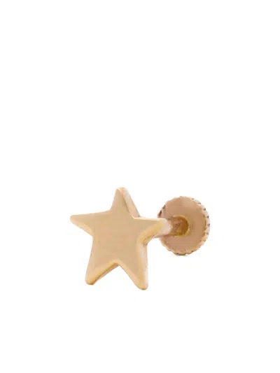 Foen 14k Yellow Gold Star Piercing