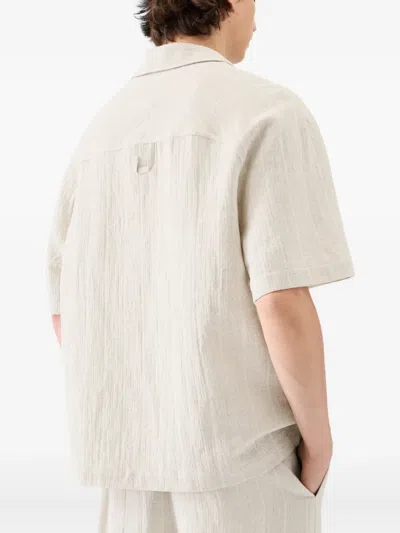 Jacquemus Short-sleeve Shirt In Neutral