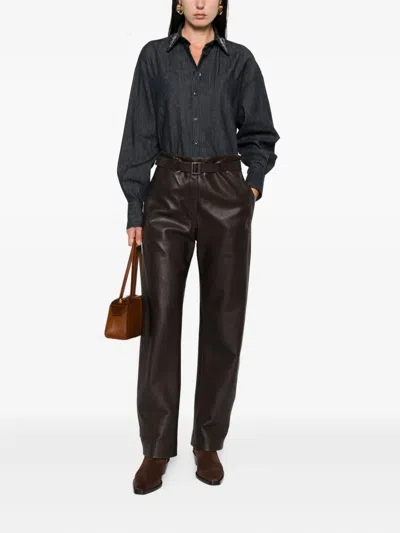 Brunello Cucinelli Sequin-embellished Denim Shirt