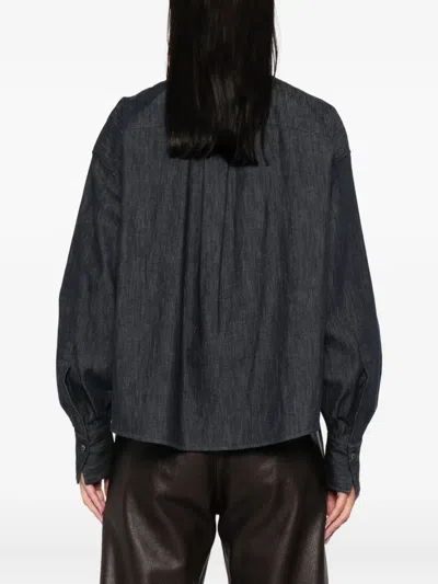 Brunello Cucinelli Sequin-embellished Denim Shirt