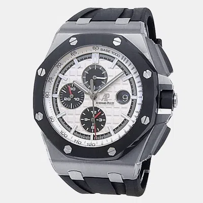 Pre-owned Audemars Piguet Royal Oak Offshore 26400so.oo.a002ca.01 Automatic Silver Stainless Steel Men's Wristwatch 44 Mm