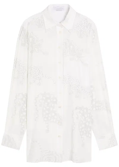 Stella Mccartney Wild Cat Silk Shirt
