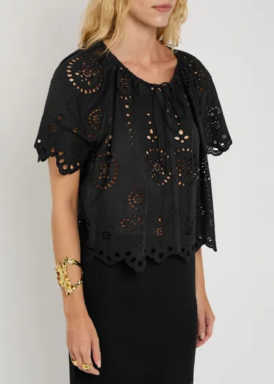Matteau Broderie Anglaise Cotton Blouse