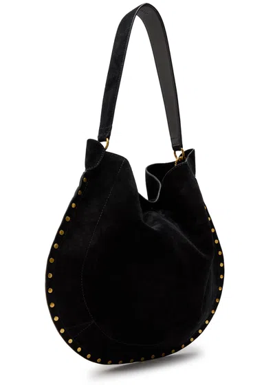 Isabel Marant Oskan Hobo Suede Shoulder Bag