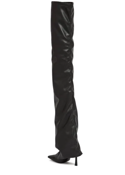Attico The  Robin 95 Gathered Over-the-knee Boots
