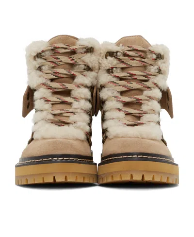 See By Chloé Lace-up Ankle Boots