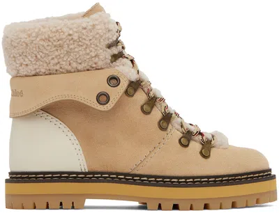 See By Chloé Lace-up Ankle Boots