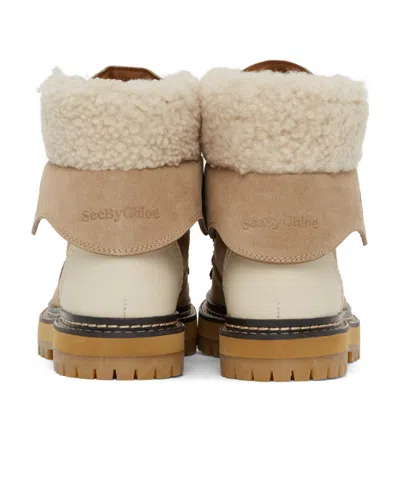 See By Chloé Lace-up Ankle Boots