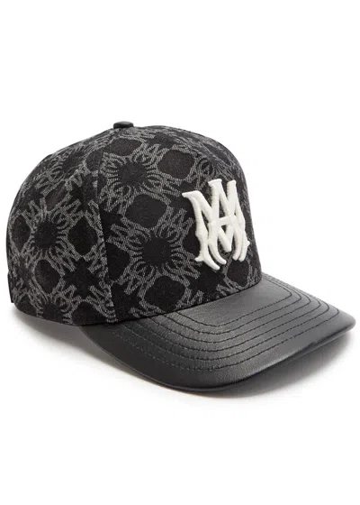 Amiri Logo-jacquard Denim Cap