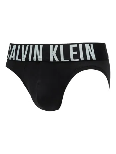 Calvin Klein Intense Power Cotton Briefs (pack Of Three) In Black