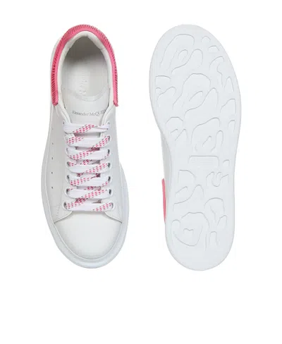 Alexander Mcqueen Oversized Lace-up Sneakers In White