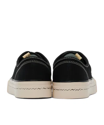 Visvim Logo-lacing Low-cut Casual Shoes In Black