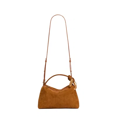 Jw Anderson Jwa Corner Suede Tote Bag