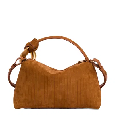 Jw Anderson Jwa Corner Suede Tote Bag
