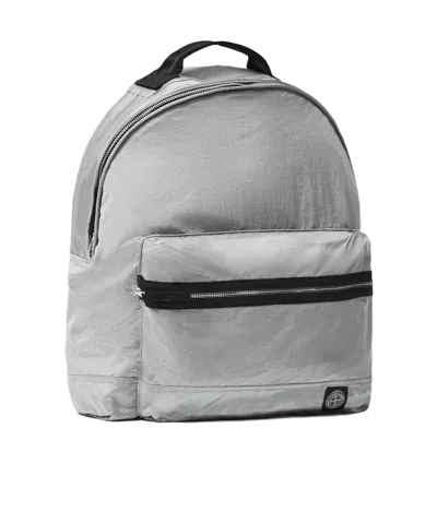 Stone Island Backpack With Front Pocket And Ripstop Lining