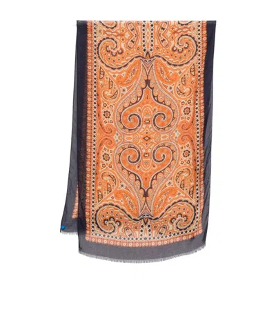 Etro Scarf In Orange