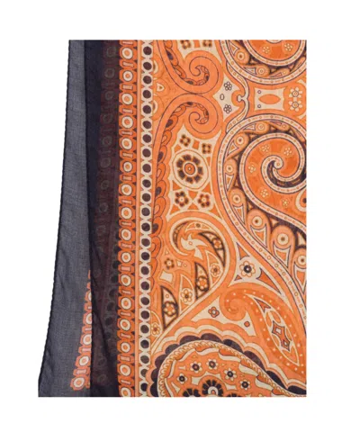Etro Scarf In Orange