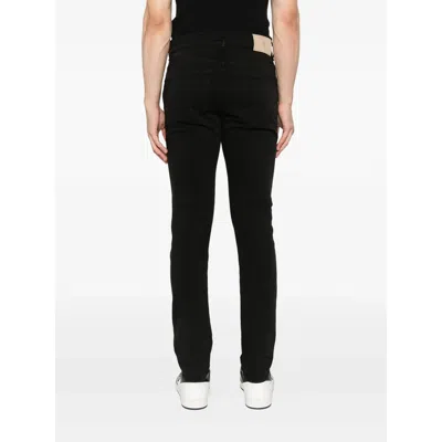 Pt01 Black Rock Slim Jeans In Black