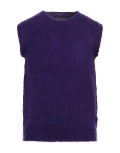 Department Five Department 5 Woman Sweater Purple Size M Mohair Wool, Polyamide, Wool
