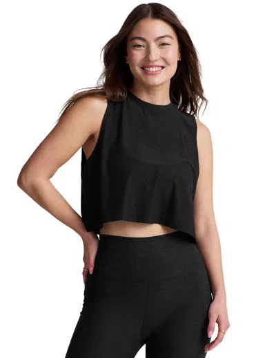 Beyond Yoga Featherweight Center Stage Cropped Tank